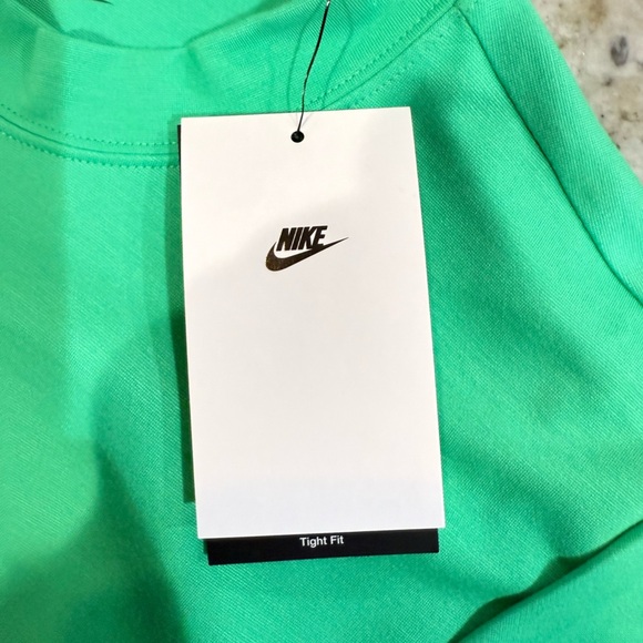 NWT Women’s NIKE Sportswear Tight Midi dress- green. Size Large - Picture 8 of 10